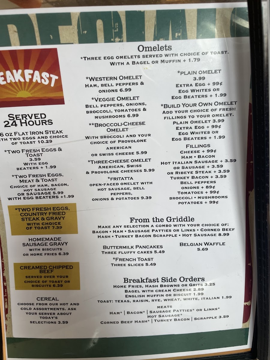 D & H Penn Can Restaurant Menu - Image 5